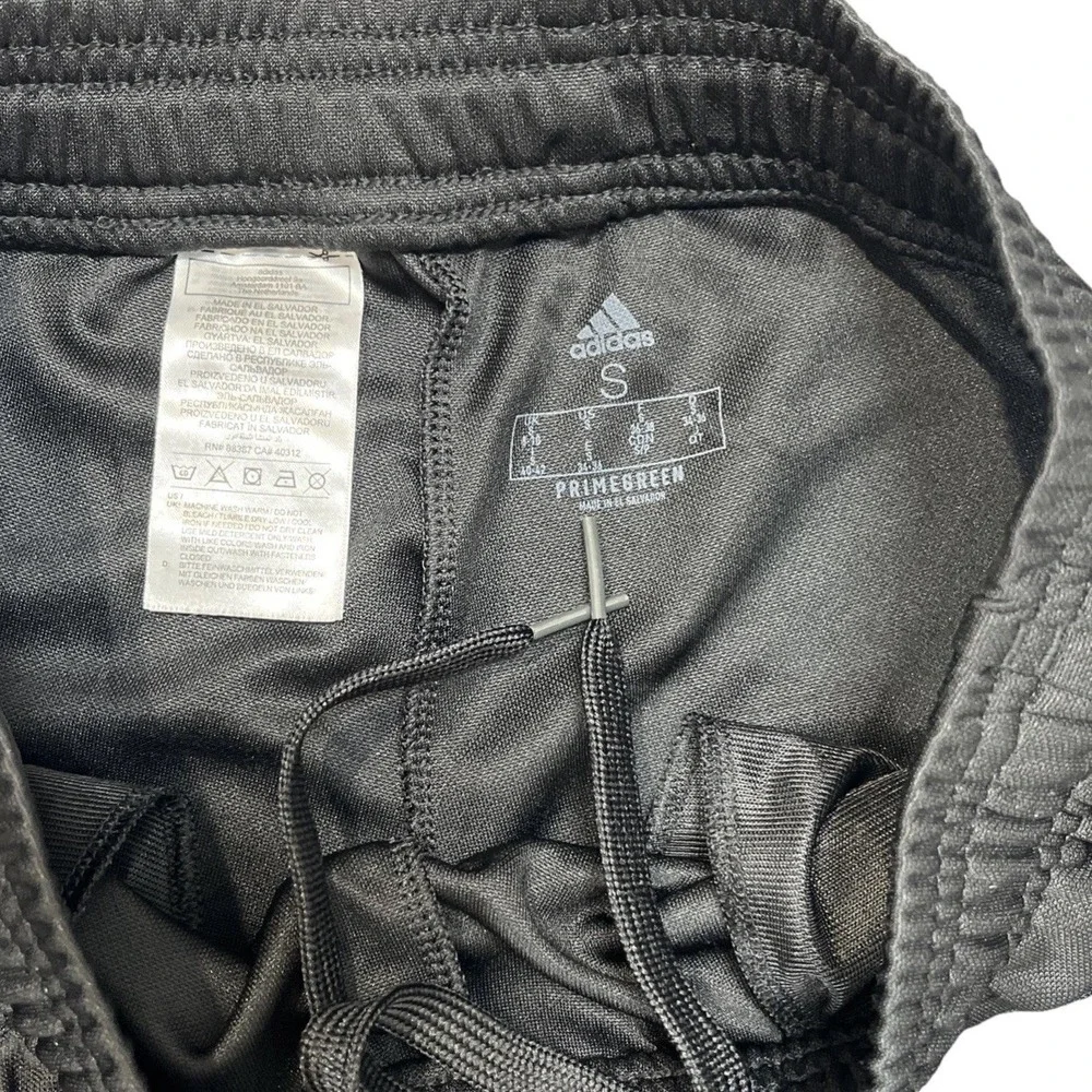 Adidas Mens Tiro Aeroready Track Pants Size‎ Small  Black Gray Striped Soccer